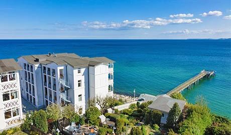 Ferienhaus mit Meerblick