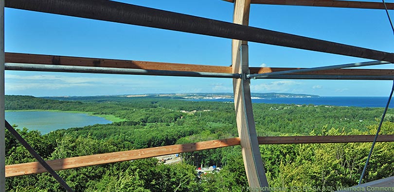 Naturerbe-Zentrum Rügen mit Baumwipfelpfad