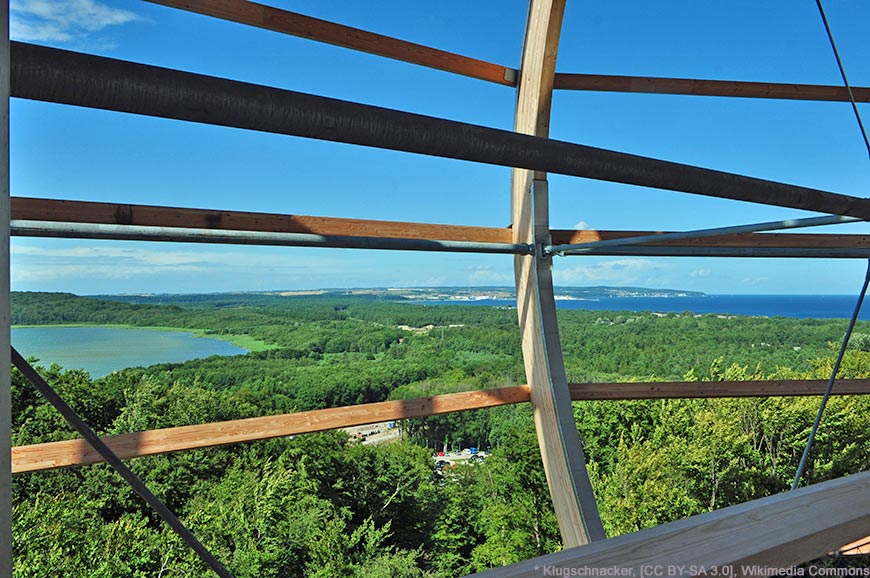 Naturerbe-Zentrum Rügen mit Baumwipfelpfad