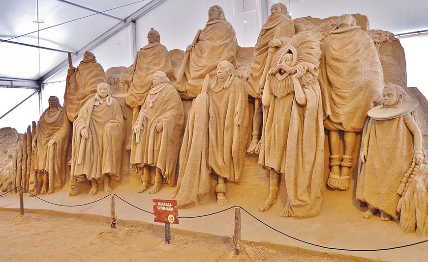 Sandskulpturen-Festival Binz 